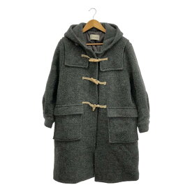 NOTHING WRITTEN / ナッシングリトゥン | Classic Duffle Coat / Thinsulate / ウール ダッフル オーバー コート フーディ / 総裏地 | グレー | レディース