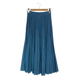 【美品】 Maison Margiela / メゾンマルジェラ | 1 / ポリウレタン樹脂加工 プリーツスカート | 38 | ブルー | レディース