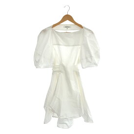 【新品】 ENFOLD / エンフォルド | 2022SS | ダメージ加工 レイヤード プリント Tシャツ | 38 | WHITE | レディース