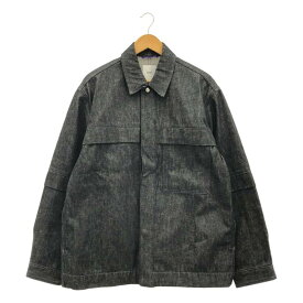 【美品】 OAMC / オーエーエムシー | 2023AW | Sierra Denim Shirt オーバーサイズ デニム シャツ ジャケット | S | ブラック | メンズ