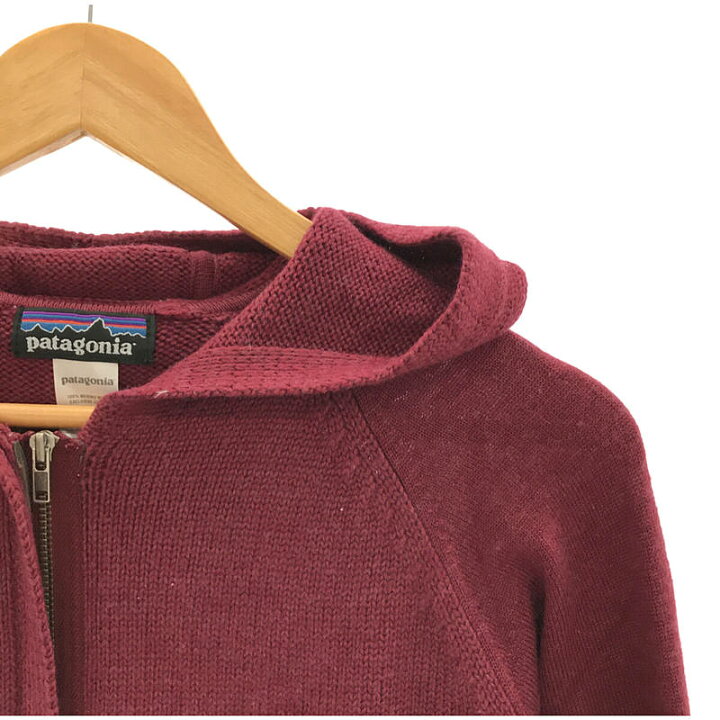 楽天市場 Patagonia パタゴニア メリノウールジップニットパーカー S レッド レディース Kld 楽天市場店