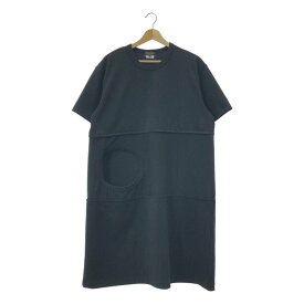 COMME des GARCONS HOMME PLUS / コムデギャルソンオムプリュス | 2020SS | ポリエステル 変形 カットアウト ロング Tシャツ カットソー | L | ブラック | メンズ