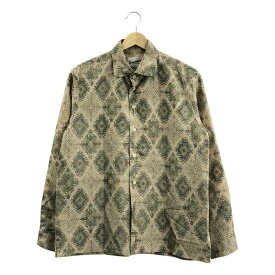 keniamarilia / ケニアマリリア | シルク 総柄 ロングスリーブシャツ | S | マルチカラー | メンズ