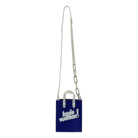 【美品】 Louis Vuitton / ルイヴィトン | M80841 サックプラXS エブリデイLV 2WAY ショルダーバッグ | ブルー / ホワイト | レディース