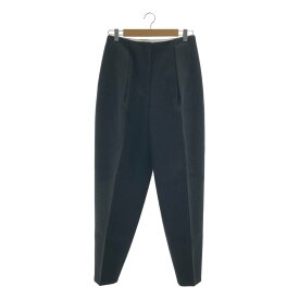 ETRE TOKYO / エトレトウキョウ | メルトン ジャージー タックパンツ | M | ブラック | レディース