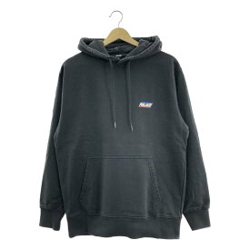 PALACE SKATEBOARDS / パレススケートボーズ | BASICALLY A HOODY コットン ロゴ パーカー | M | ブラック | メンズ