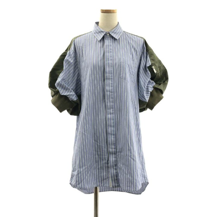 楽天市場】sacai / サカイ | Cotton Poplin x Nylon Twill Dress MA1  