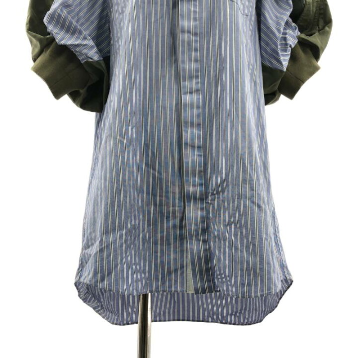 楽天市場】sacai / サカイ | Cotton Poplin x Nylon Twill Dress MA1 