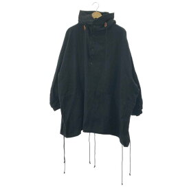 REGULATION Yohji Yamamoto / レギュレーションヨウジヤマモト | ウール スモッグパーカー | 2 | ブラック | レディース