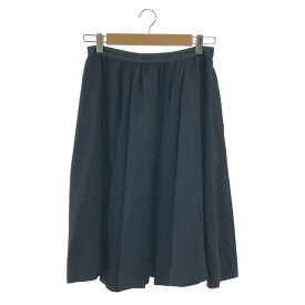 J&M DAVIDSON / ジェイアンドエムデヴィッドソン | ウール フレアスカート | 10 | ブラック | レディース