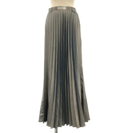 FUMIKA UCHIDA / フミカウチダ | ウエストロゴ プリーツ ロング スカート | 2 | カーキ | レディース