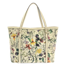 【美品】 GUCCI / グッチ | グッチニース フローラ トートバッグ 花柄 | オフホワイト / マルチカラー | レディース