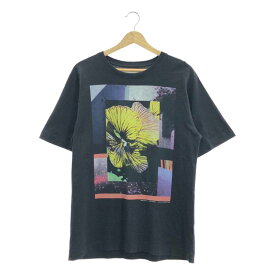 DRIES VAN NOTEN / ドリスヴァンノッテン | ×MIKA NINAGAWA 蜷川実花 / プリント Tシャツ | L | ブラック | メンズ