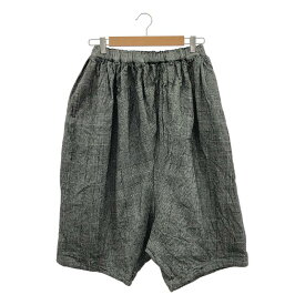 COMME des GARCONS COMME des GARCONS / コムコム | 2011AW | 染色加工 ウール混 千鳥格子 バルーン サルエル パンツ | XS | ブラック/ホワイト | レディース