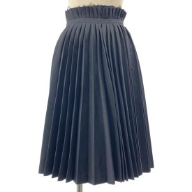 JUNYA WATANABE COMME des GARCONS / ジュンヤワタナベ | 1998 | カットオフ アジャスター プリーツ ボリューム ラップ スカート | ブラック | レディース
