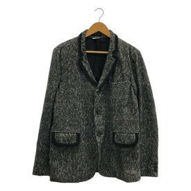COMME des GARCONS HOMME PLUS / コムデギャルソンオムプリュス | 2012AW | 男でもない女でもない アルパカ混 パイピング ジャケット | M | グレー | メンズ