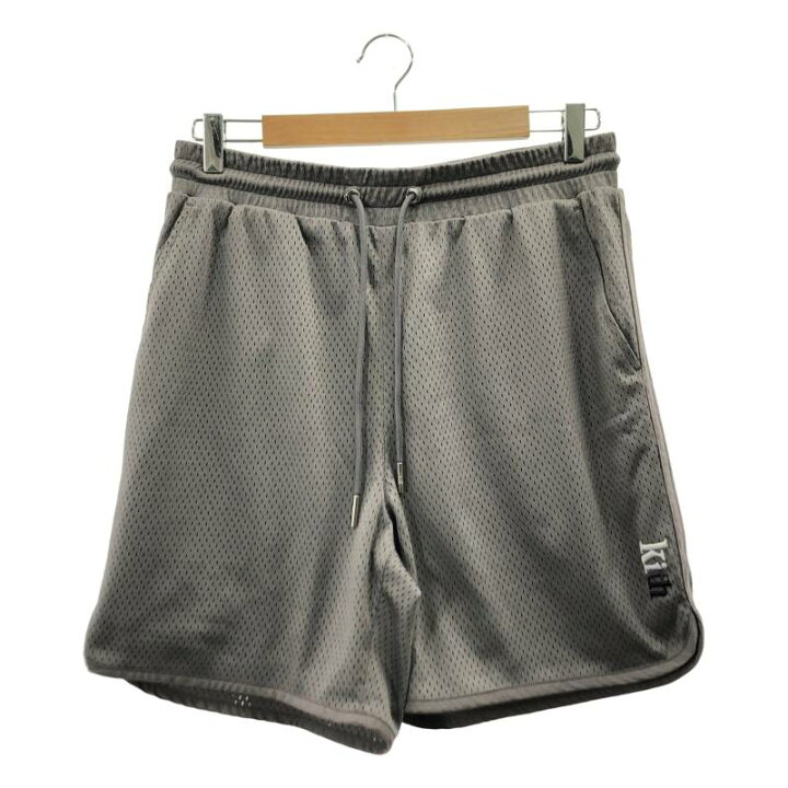 楽天市場】KITH / キス | ロゴ刺しゅう メッシュ ショートパンツ | S 