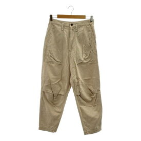 ISSEY MIYAKE MEN / イッセイミヤケメン | 2019SS | コットン リネン サルエルパンツ | 1 | ベージュ | メンズ