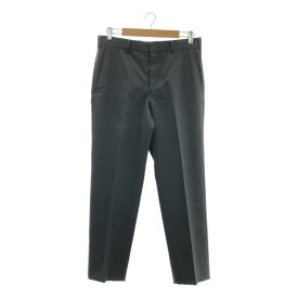 COMME des GARCONS HOMME DEUX / コムデギャルソンオムドゥ | 2017AW | ウール ストライプ スラックス | M | ブラック | メンズ