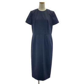 COMME des GARCONS COMME des GARCONS / コムコム | AD2016 | ウール クルーネック プルオーバーワンピース | S | ネイビー | レディース