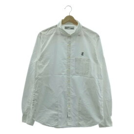 NEIGHBORHOOD / ネイバーフッド | CLASSIC WHITE SHIRT LS ロゴ コットン シャツ | M | ホワイト | メンズ