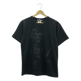 BLACK COMME des GARCONS / ブラックコムデギャルソン | 2020SS | × NIKE / BRLUE PIBBON SPORT クルーネック カットソー | M | ブラック | メンズ