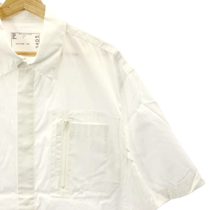 楽天市場】sacai / サカイ | 2024SS | Cotton Poplin Shirt コットン 