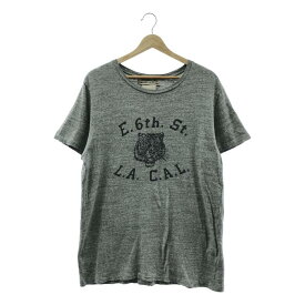 REMI RELIEF / レミレリーフ | 2024SS | MUSE de Deuxieme Classe / L.A.C.A.L. T SHIRTS / プリント Tシャツ カットソー | L | グレー | レディース