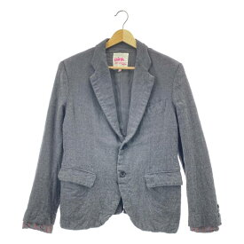 JUNYA WATANABE MAN PINK / ジュンヤワタナベマンピンク | 2013AW | 縮絨加工 ウール テーラード ジャケット | M | グレー | レディース