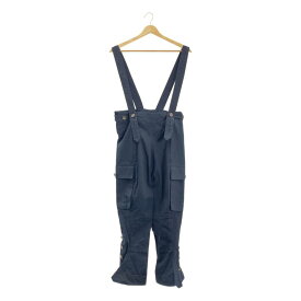 MARNI / マルニ | コットン ハイウエスト オールインワン パンツ | 40 | ネイビー | レディース