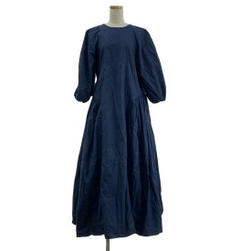 Curensology / カレンソロジー | 2WAY コットン リネン ドレス ワンピース | F | ネイビー | レディース