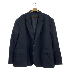 HED MAYNER / ヘドメイナー | メリノウール オーバーサイズ 2B テーラードジャケット | 1 | ネイビー | メンズ