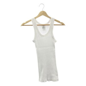 【美品】 HYKE / ハイク | コットンリブ タンクトップ | ホワイト | レディース