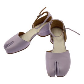 【美品】 Maison Margiela / メゾンマルジェラ | Tabi タビ ストラップパンプス | 38 | ラベンダー | レディース