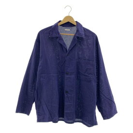 COMOLI / コモリ | 2023SS | 空紡オックスシャツジャケット / X01-01025 | 1 | ブルー | メンズ