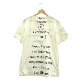 TAKAHIROMIYASHITA The Soloist / タカヒロミヤシタザソロイスト | 両面プリント Tシャツ カットソー | 46 | ホワイト | メンズ