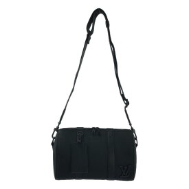 【美品】 Louis Vuitton / ルイヴィトン | M59255 シティ キーポル / ノワール レザー ショルダー バッグ | ブラック | レディース