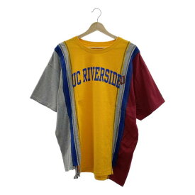 Rebuild by Needles / リビルドバイニードルス | リメイク 再構築 カレッジプリント Tシャツ | ONE SIZE | イエロー系 | メンズ