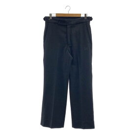 Needles / ニードルス | × STUDIOUS / ステュディオス別注 パピヨン刺しゅう スラックス パンツ | S | ブラック | メンズ