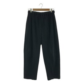HOMME PLISSE ISSEY MIYAKE / オムプリッセイッセイミヤケ | 2020AW | プリーツ テーパードパンツ | 1 | ブラック | メンズ