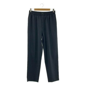 HYKE / ハイク | 2022AW | STRETCH TAPERED PANTS ストレッチ テーパード イージーパンツ | 4 | ブラック | メンズ