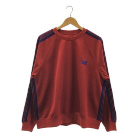 【美品】 Needles / ニードルス | Track Crew Neck Shirt - Poly Smooth / パピヨン トラック クルーネック スウェット トレーナー | S | ボルドー | メンズ