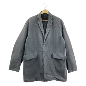 COMOLI / コモリ | 製品染め 中綿 チェスターコート | 1 | ネイビー | メンズ