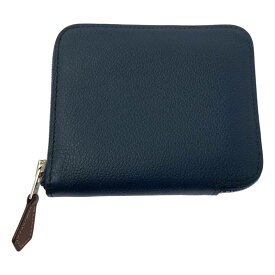 HERMES / エルメス | アザップ シルクイン コンパクト ウォレット / 財布 | ネイビー | レディース