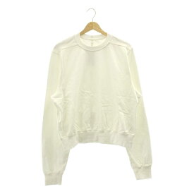 Rick Owens / リックオウエンス | 2024SS | Cropped Crewneck Sweat クロップド クルーネック スウェット カットソー | XL | ホワイト | メンズ