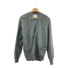 Maison Martin Margiela / メゾンマルタンマルジェラ | 2013AW | コットン ウール カーディガン | S | グレー | メンズ