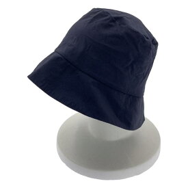 【美品】 White Mountaineering / ホワイトマウンテニアリング | STRETCHED BUCKET HAT / リフレクターロゴ バケット ハット 帽子 | ネイビー | メンズ