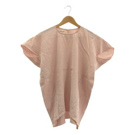 MARNI / マルニ | キュプラ レーヨン 立体裁断 ノースリーブ プルオーバーブラウス | 40 | ピンク | レディース