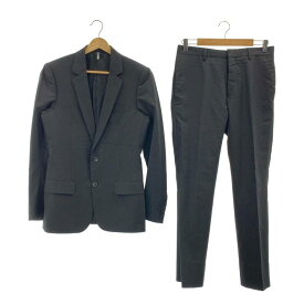 Dior homme / ディオールオム | セットアップ 2B テーラードジャケット 総裏地 / スラックス パンツ | 44 | ブラック | メンズ