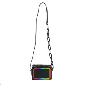 【美品】 Louis Vuitton / ルイヴィトン | M30351 / タイガ ソフトトランク レザー チェーン ショルダーバッグ | ブラック | レディース